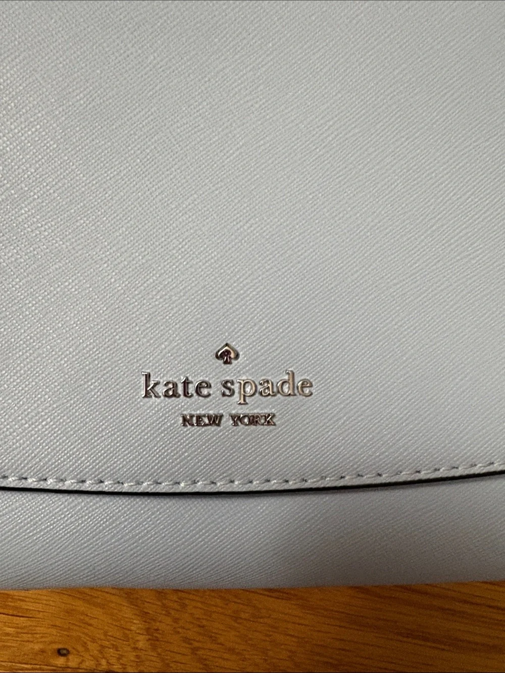 kate spade light blue crossbody with cardholder